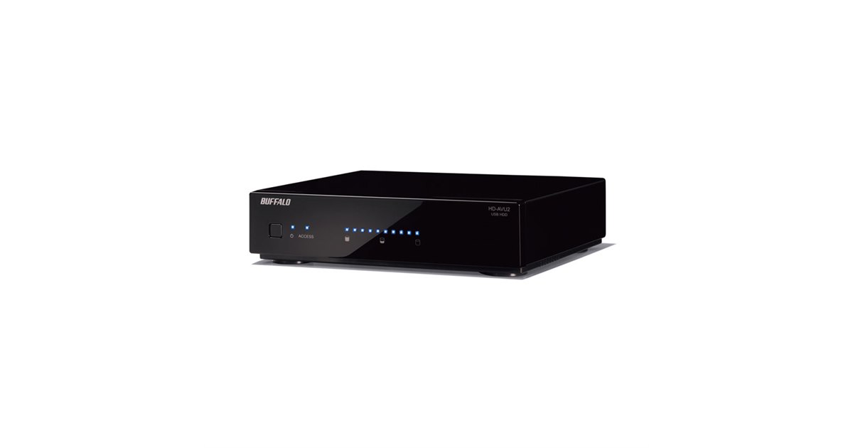 外付けハードディスク (500GB) (HD-AV500U2/SC) wyw801m ヨドバシ.com - バッファロー BUFFALO HD-AVU2/Aシリーズ USB2.0
