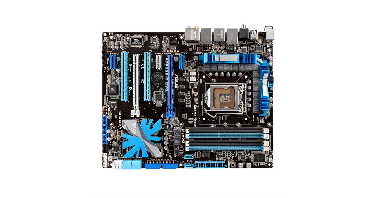 マザーボード ASUS P7P55D-E LGA1156 ASUS LGA1156 ATXマザーボード P7P55D-Eの通販