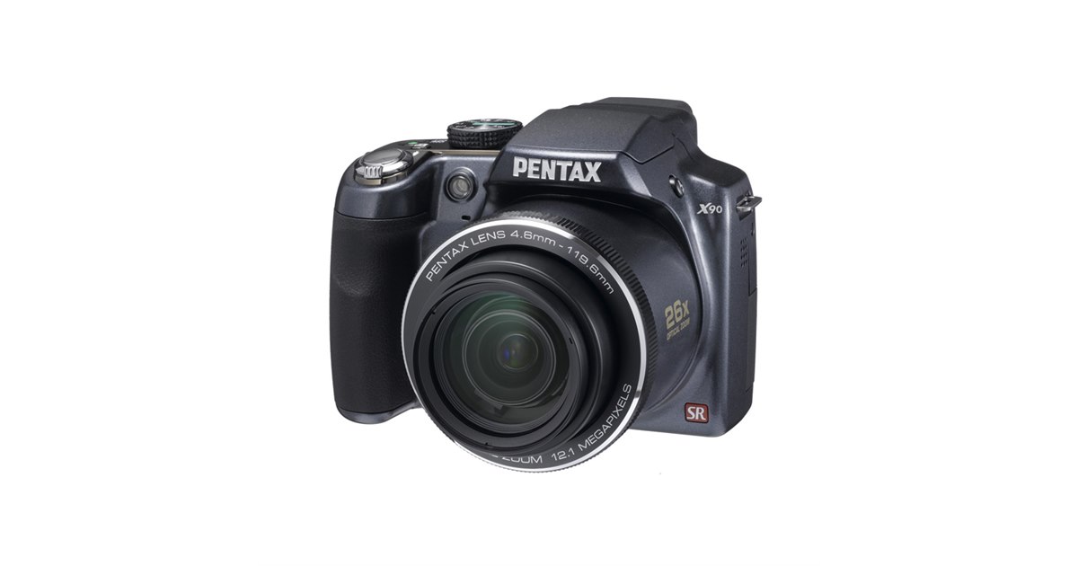 ペンタックス、光学26倍ズーム搭載「X90」 - 価格.com