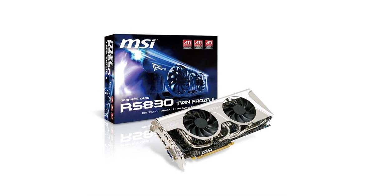 MSI、Radeon HD 5830を搭載するVGA - 価格.com