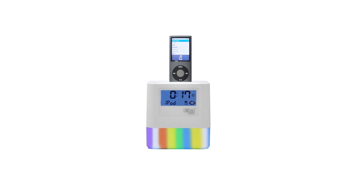 OZAKI、イルミネーション搭載iPod対応スピーカー - 価格.com