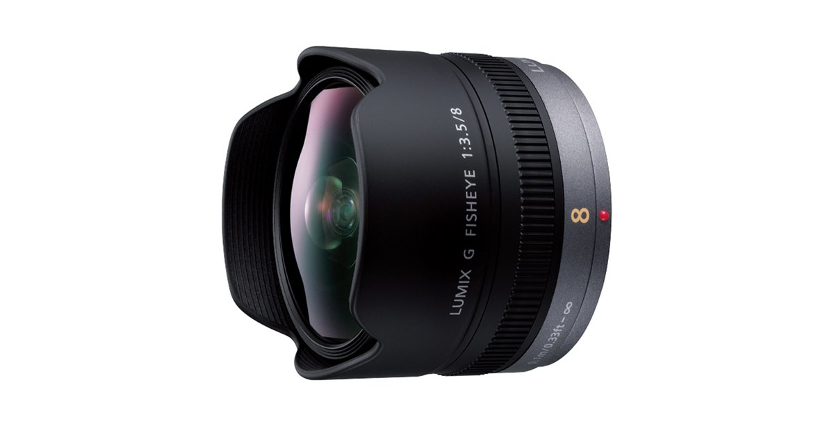【タイムセール！】魚眼レンズ Panasonic Lumix 8mm F3.5 新品)Panasonic (パナソニック) LUMIX G FISHEYE 8mm F3.5 H-F008