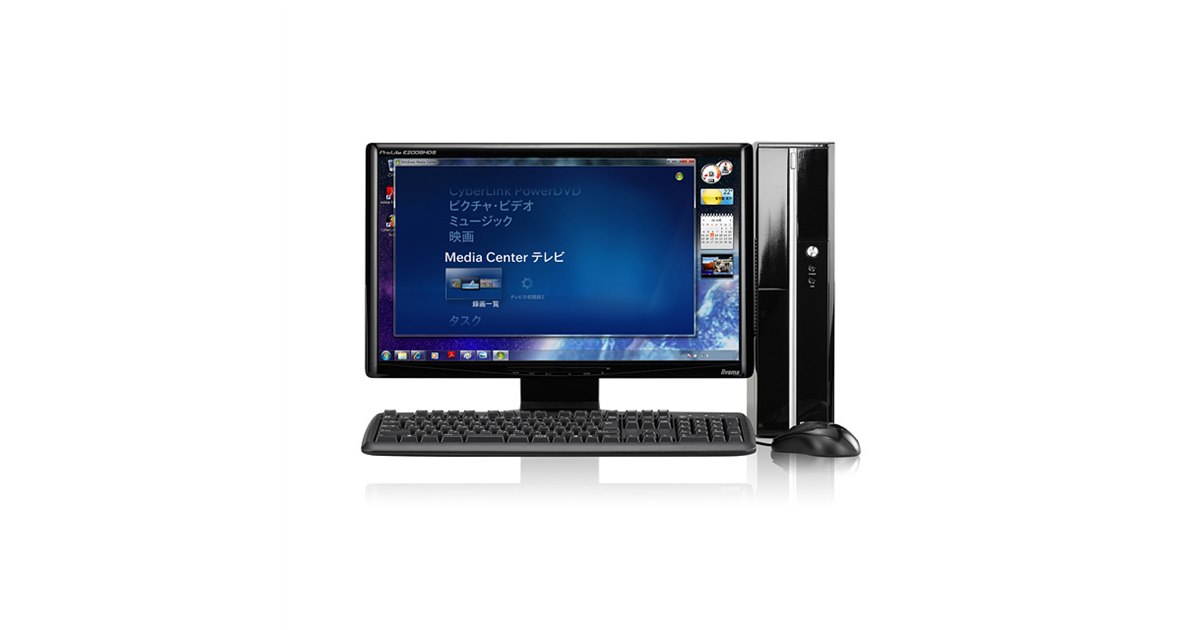 マウスコンピュータ　デスクトップPC Lm-iS600E-D3-P22W マウス、5万円台からのデジタルチューナー搭載PC - 価格.com