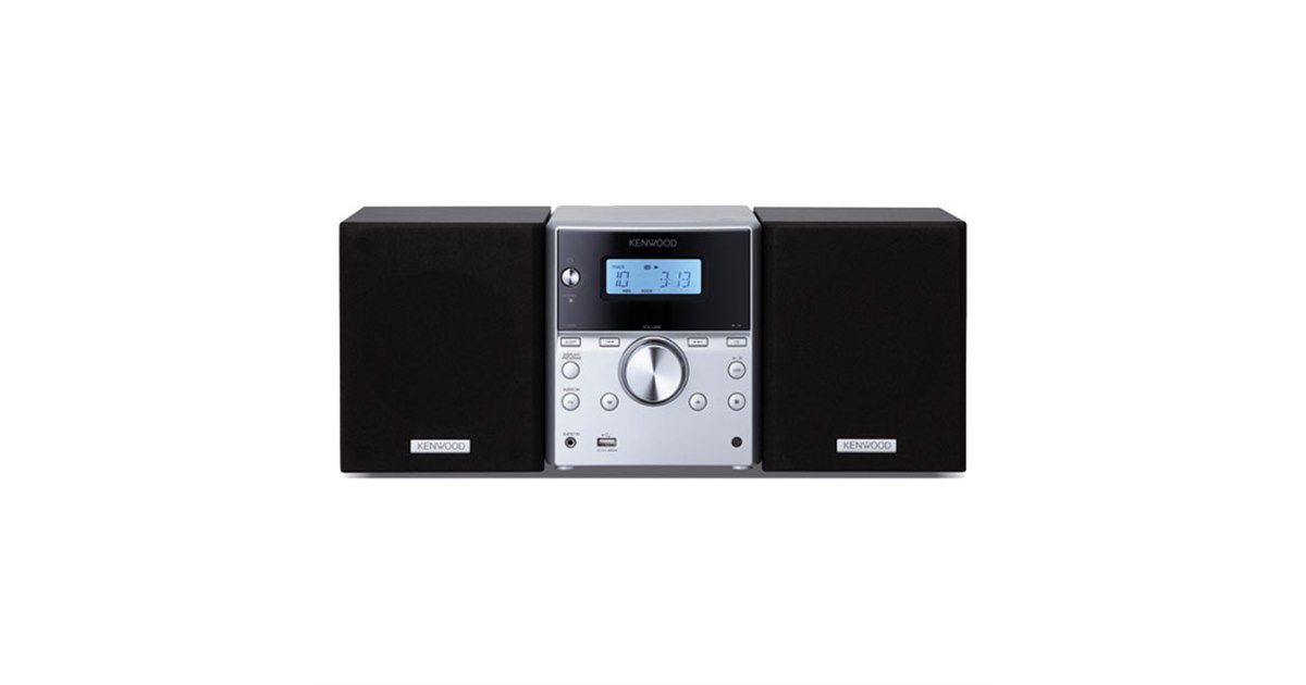 ケンウッド、MP3/WMA対応の小型CD/USBミニコンポ - 価格.com