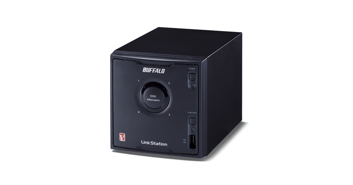 中古 16TB(4TBx4)NAS BUFFALO 注文 Link Station LS-QVL/5R HDD