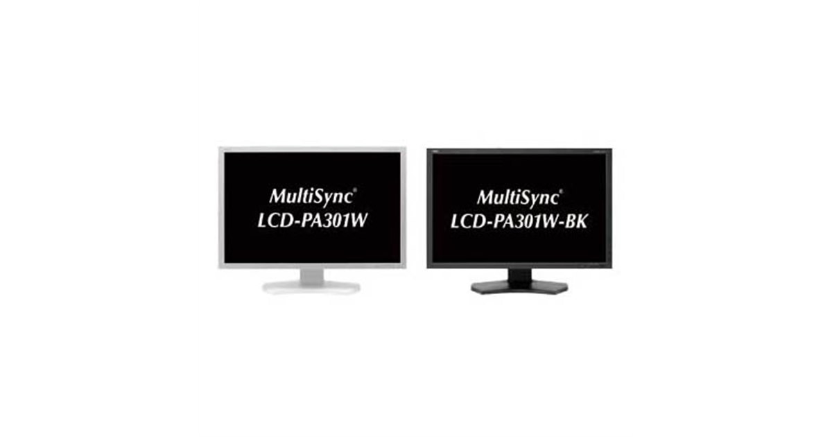 NEC MultiSync LCD PA301W 29.8インチ WQXGA NEC、WQXGA対応の29.8型プロ用液晶ディスプレイ - 価格.com