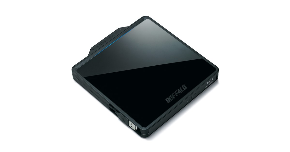 バッファロー、初のBDXL対応ポータブルBDドライブ - 価格.com