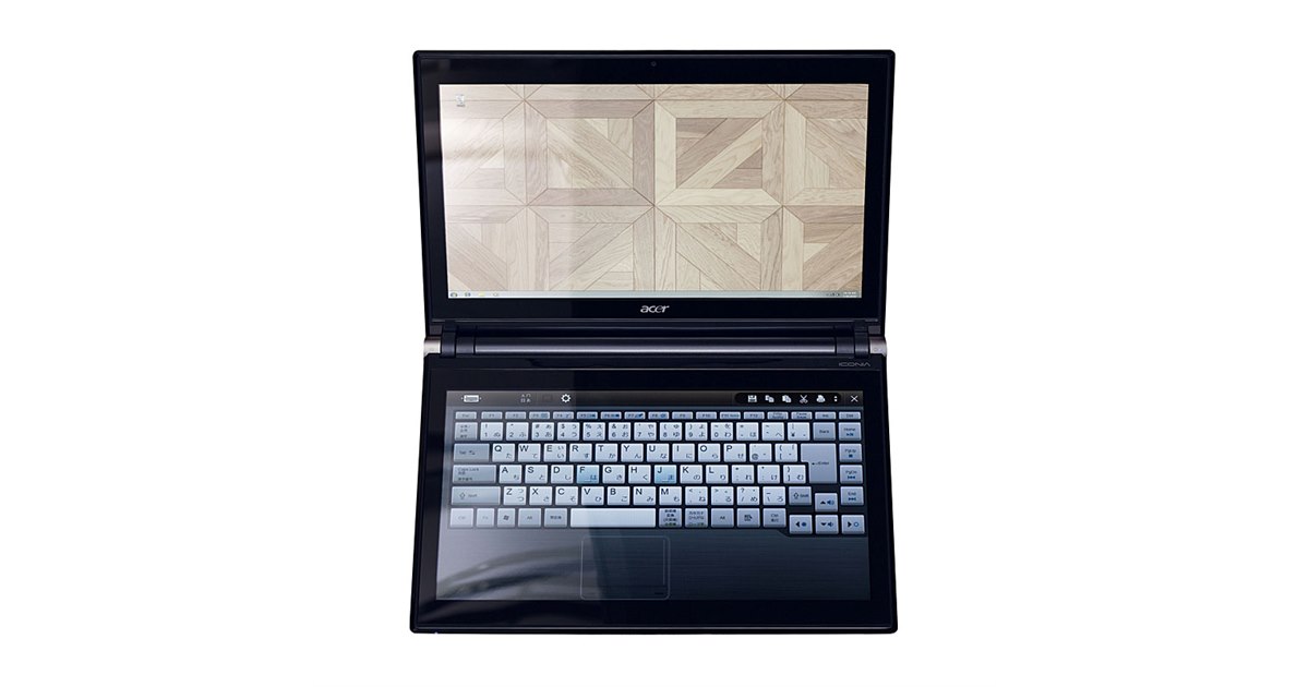 エイサー、2画面液晶搭載「ICONIA」を5月25日発売 - 価格.com