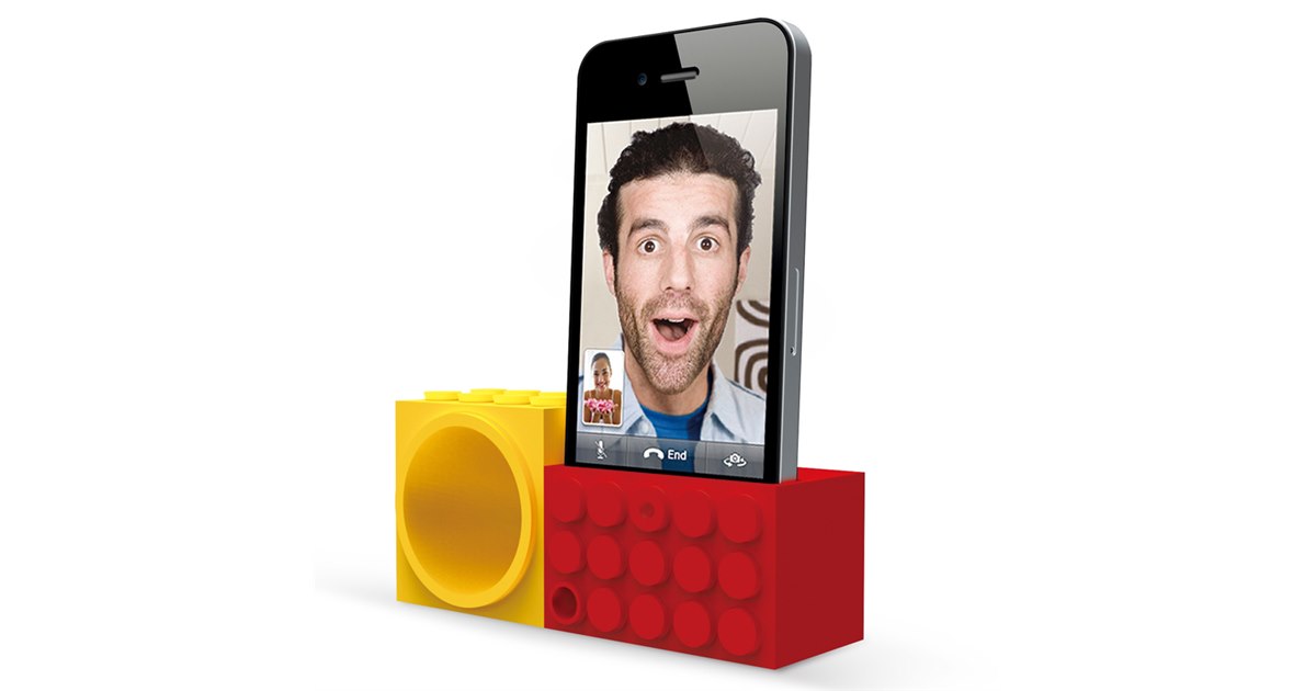 OZAKI、iPhone 4用のブロック型拡張スピーカー - 価格.com