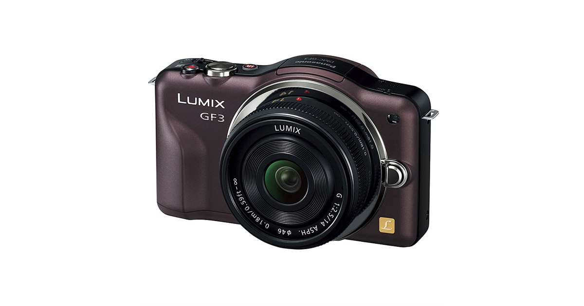 パナソニック、264gのミラーレス一眼「LUMIX GF3」 - 価格.com