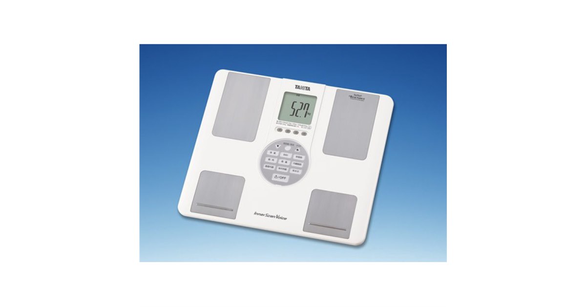 タニタ、音声案内機能を備えた体組成計 - 価格.com