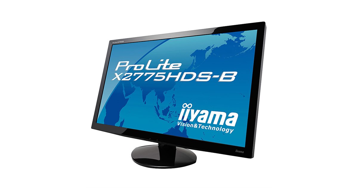 iiyama 27インチワイド液晶ディスプレイ X2775HDS iiyama、27型/24型/23.6型の液晶ディスプレイ3機種 - 価格.com