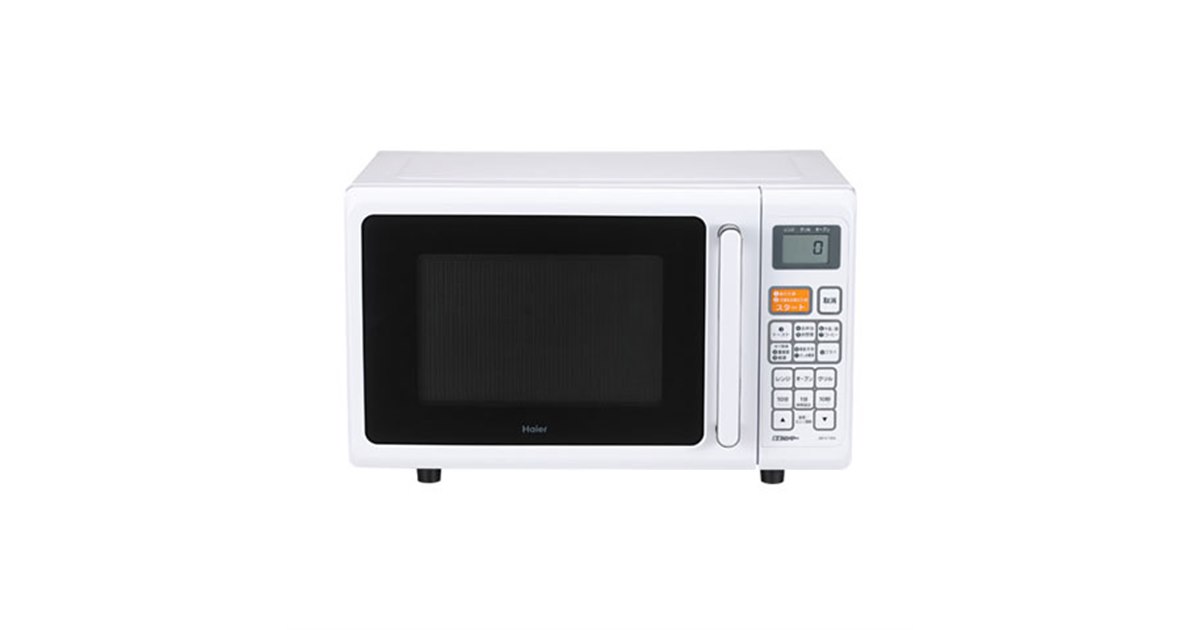 【送料込】Haier JM-V16A 単機能電子レンジ Amazon | ハイアール(Haier) オーブンレンジ 16L フラットテーブル