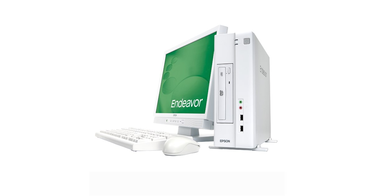Epson Endeavor デスクトップPC ④ EPSON エンデバー4世代i3 エプソンダイレクト、Core i3搭載薄型