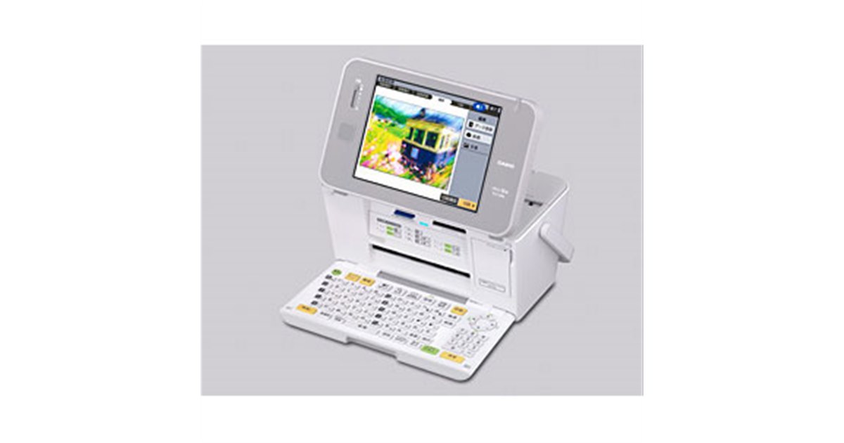 カシオ、8型タッチパネル搭載小型プリンターなど - 価格.com