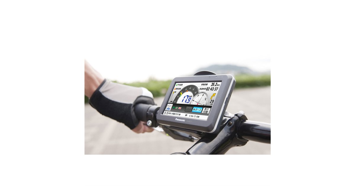 パナソニックゴリラ　ポータブルカーナビゲーション4.3自転車ナビ、歩行者ナビ Amazon | Panasonic(パナソニック) SSDポータブルナビゲーション