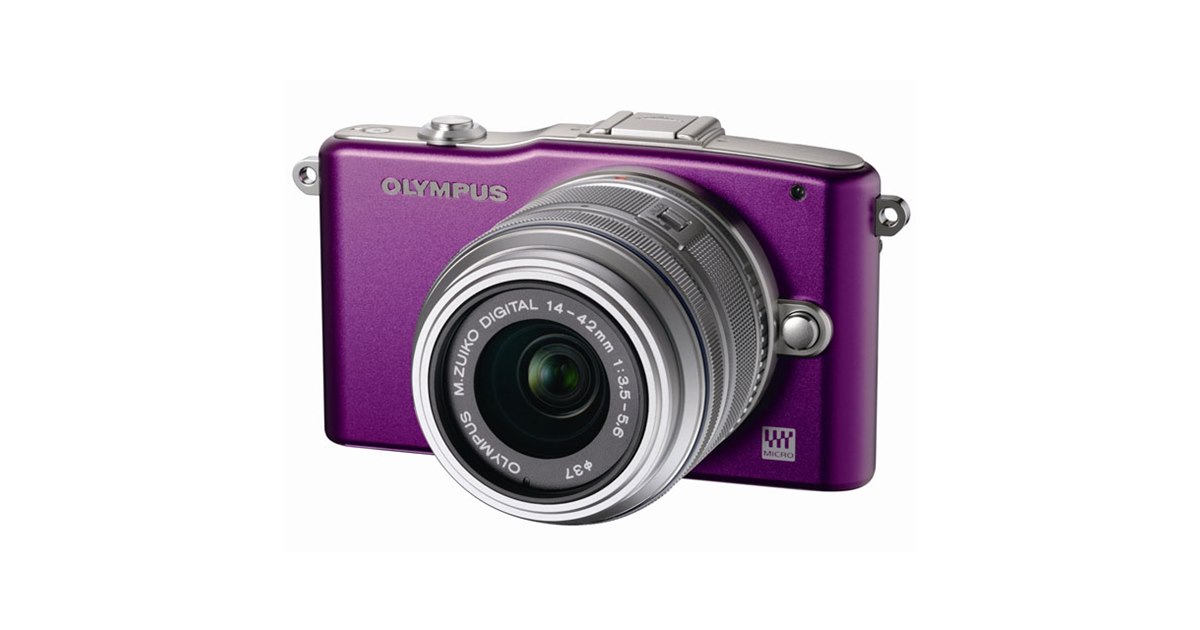 OLYMPUS PEN mini E-PM1 パープル ミラーレスカメラ デジタル一眼カメラ OLYMPUS PEN mini E-PM1 6色のカラー
