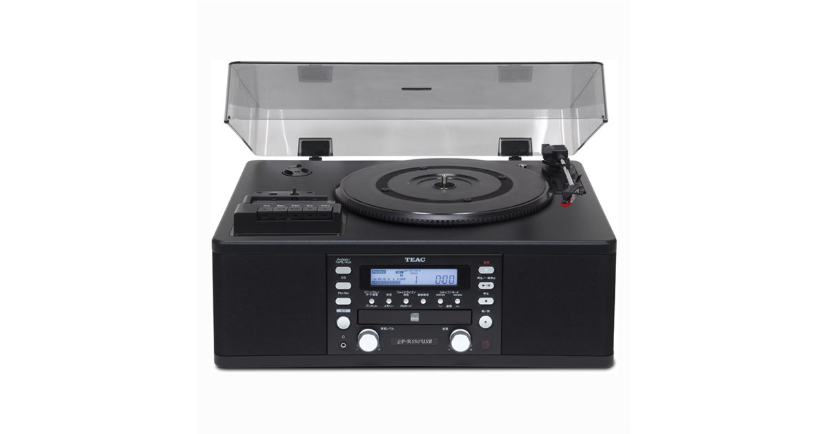 T E AＣターンテーブル／カセット付きＣ Dレコーダー２０１６年製色黒 TEAC、ターンテーブル/カセット付きCDレコーダー - 価格.com
