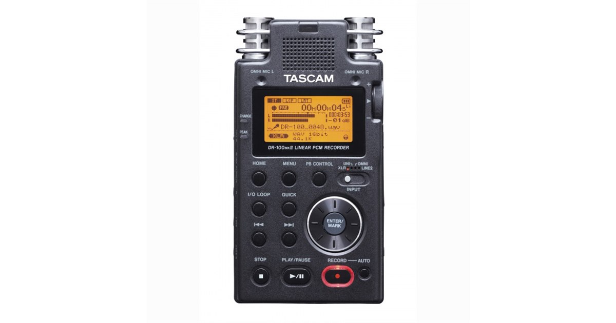 ☆TASCAM☆リニアPCMレコーダー DR-40 VERSION2 24bit/96kHz対応