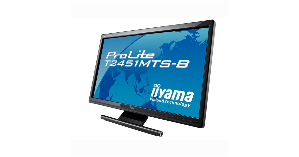 iiyama、タッチパネル採用の23.6型フルHD液晶ディスプレイ - 価格.com
