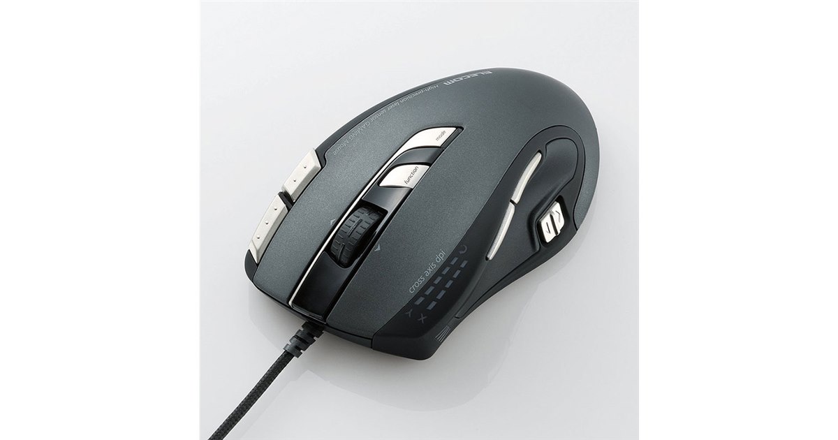 エレコム、7ボタン塔載のゲーミングレーザーマウス - 価格.com