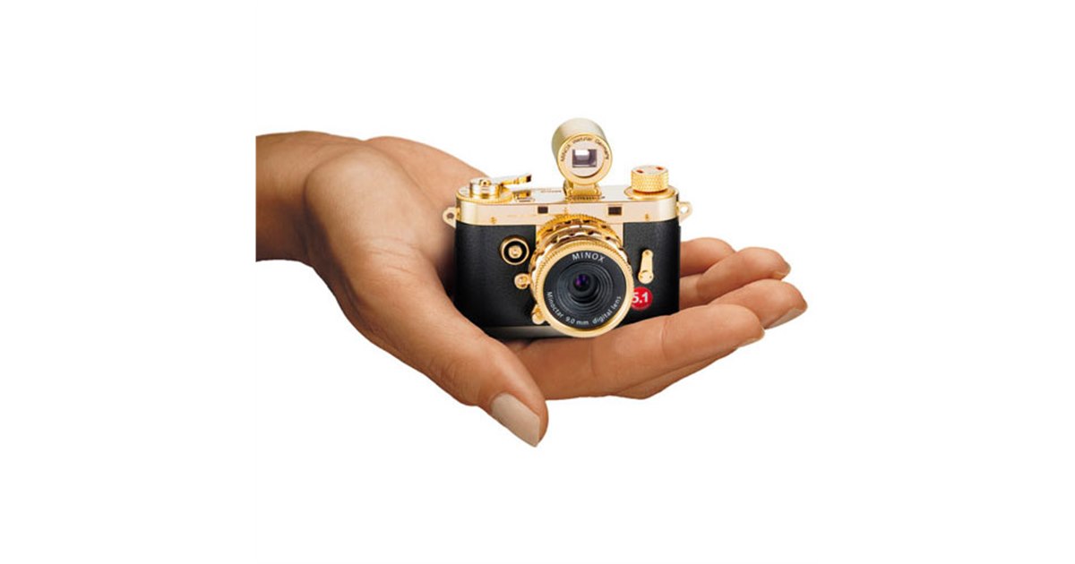 MINOX、金色の超小型デジカメ「DCC 5.1 GOLD」 - 価格.com