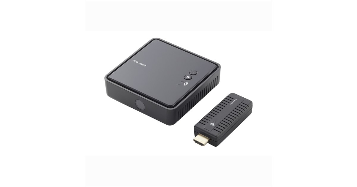 LogitecトランスミッターLDE-WHDI202TR 無線HDMI送受信機(WHDI) - LDE-WHDI202TR