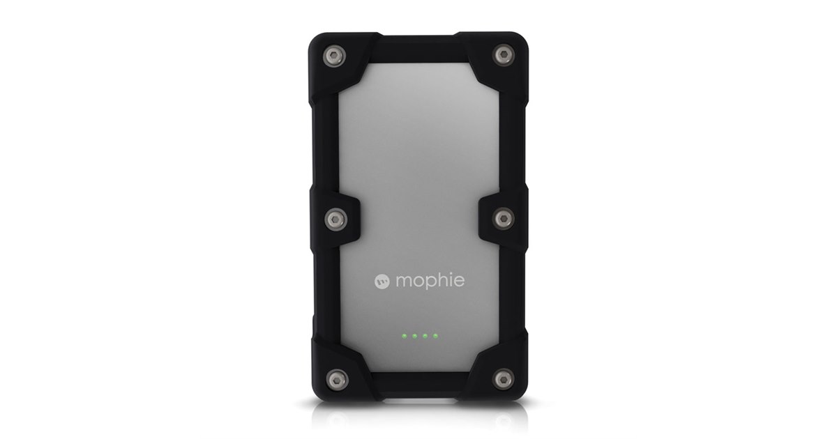mophie、防塵・防滴性能を備えた6000mAhのモバイルバッテリー - 価格.com