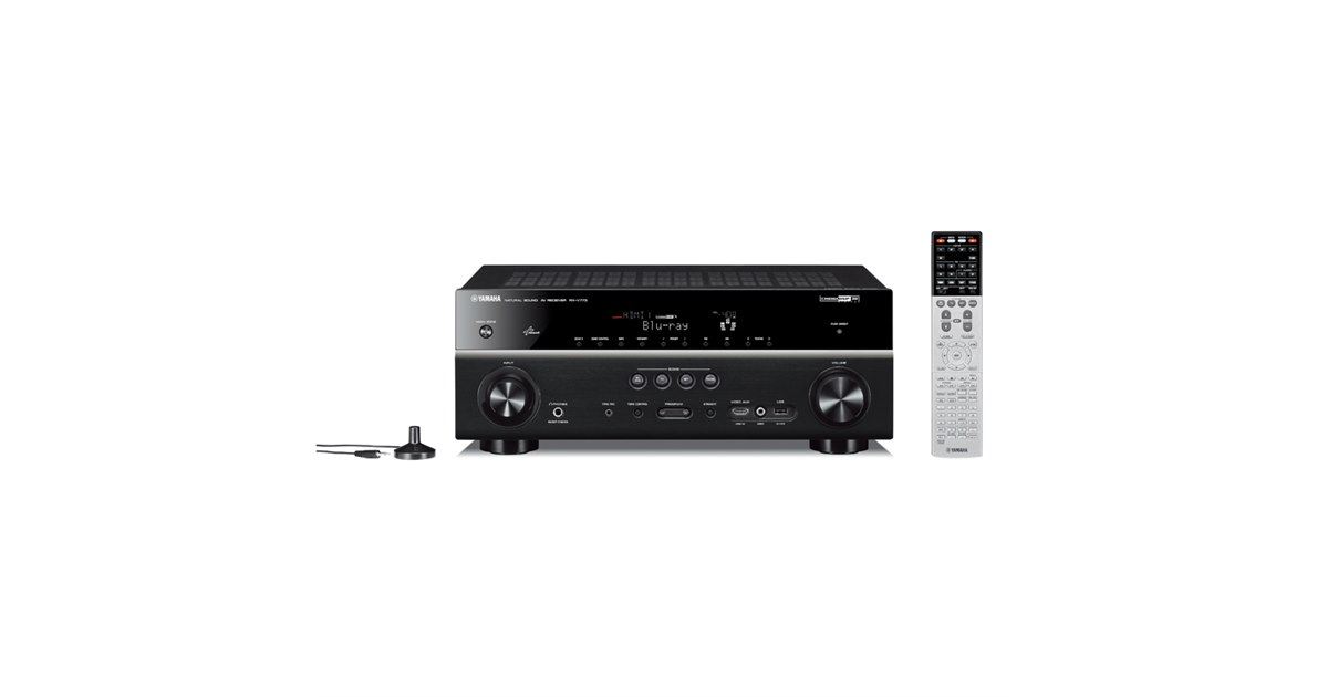 YAMAHA RX-V771 AVアンプ HDMI対応 リモコン付 音出し確認済 Amazon.co.jp: YAMAHA AVレシーバー RX-V771(B) ブラック RX-V771B