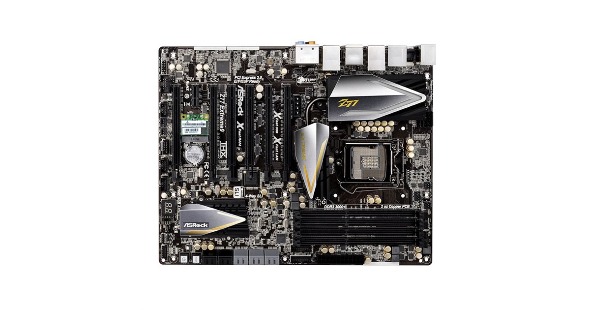 ASRock、Z77塔載のハイエンドマザー「Z77 Extreme9」 - 価格.com
