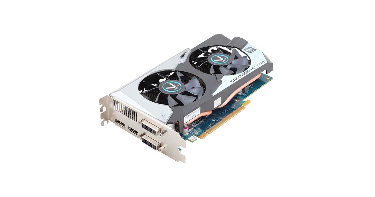 SAPPHIRE、OC仕様1.1GHzのRadeon HD 7770塔載VGA - 価格.com