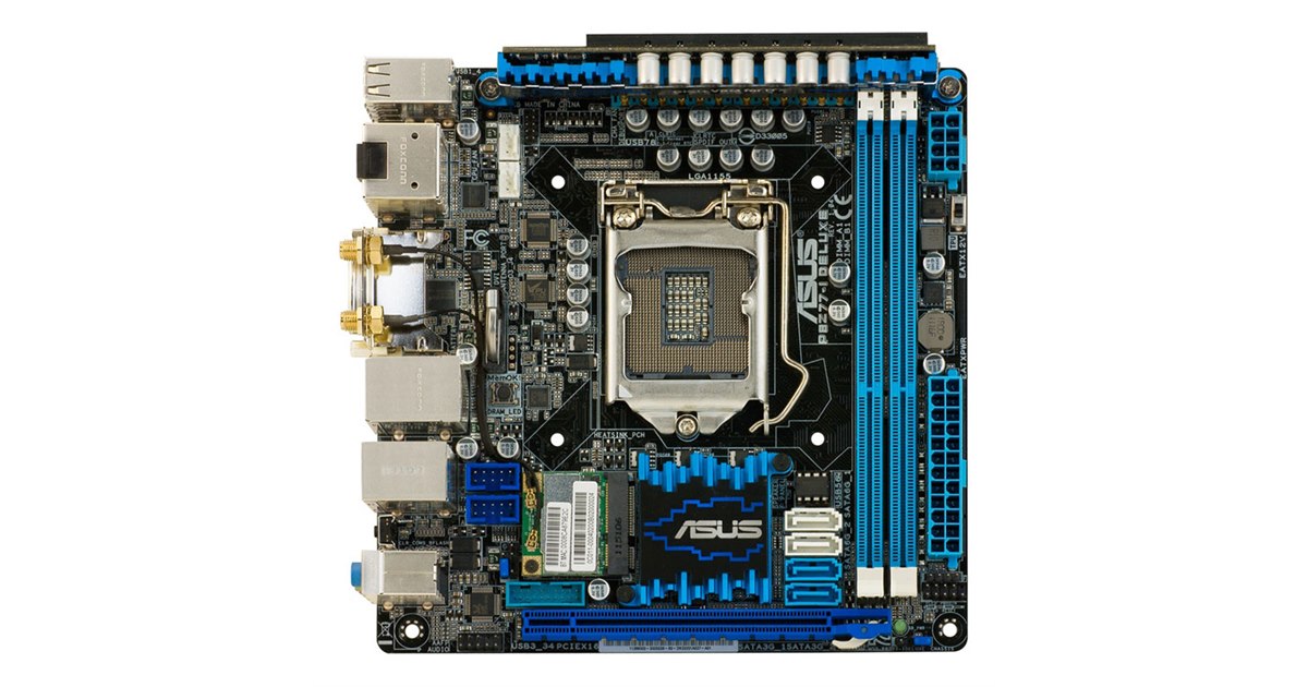 Mini-ITX ASUS P8H77-I Core i7付 マザーボード ASUSTeK、「Z77 Express」を塔載したMini-ITXマザー - 価格.com