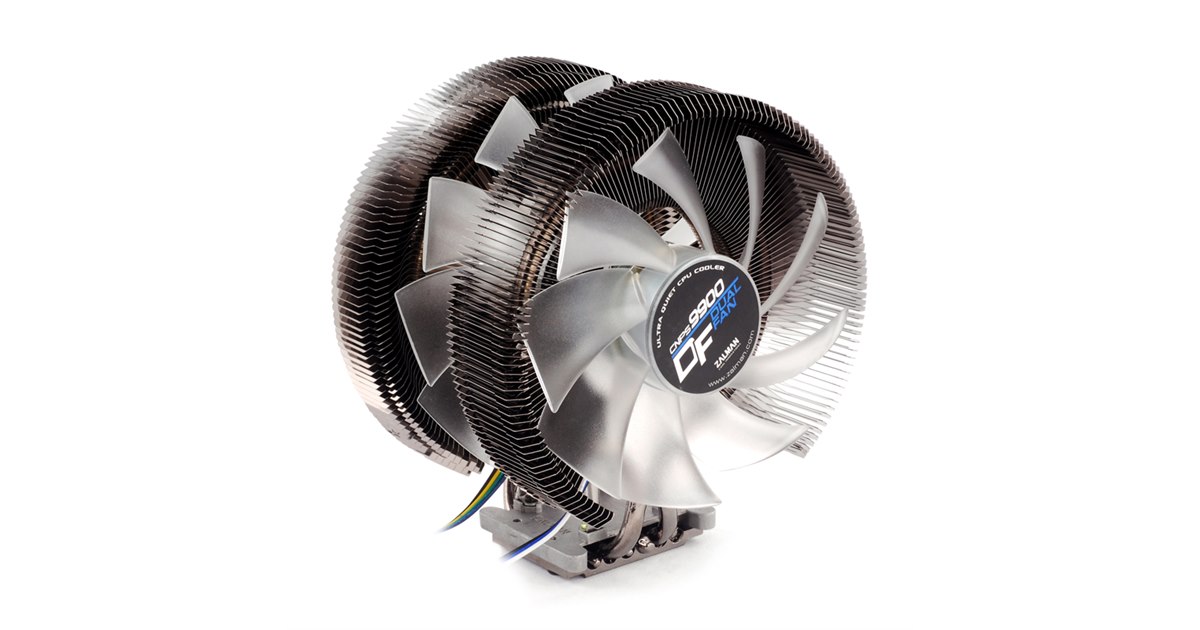 ZALMAN、3本のヒートパイプとデュアルファンを搭載したCPUクーラー ZALMAN、3本のヒートパイプとデュアルファンを搭載したCPUクーラー