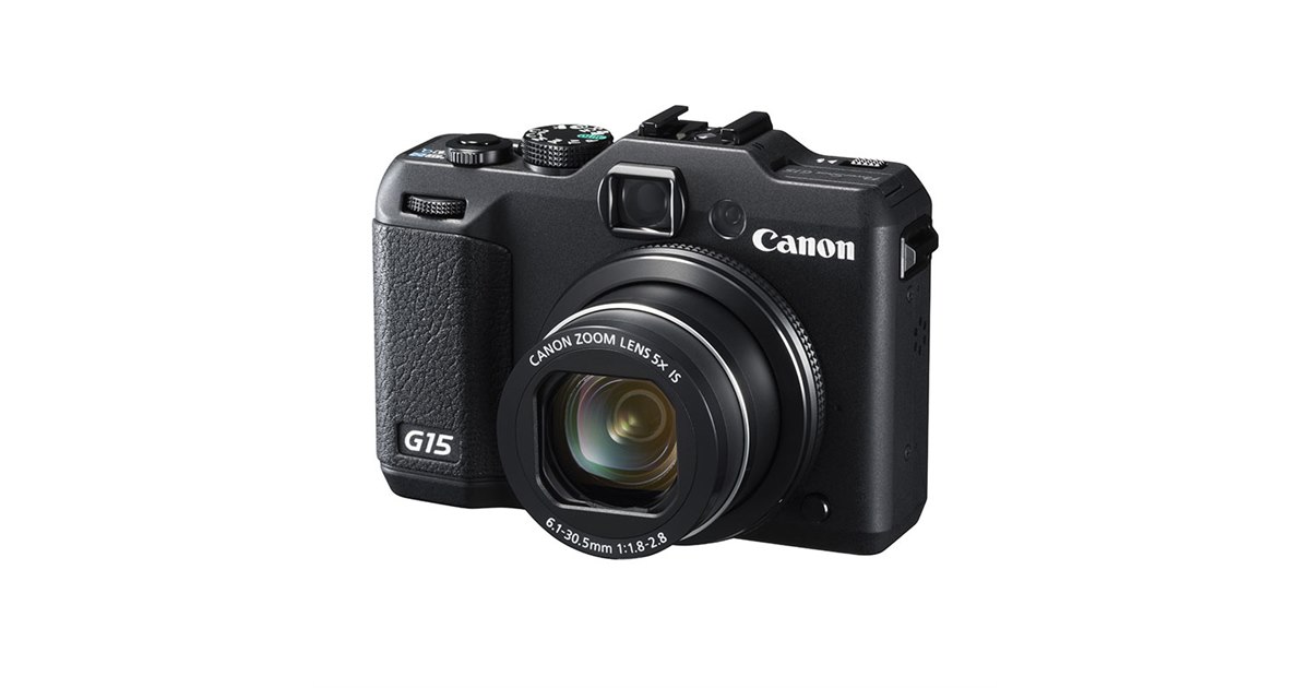 キヤノン、「PowerShot G15」と「PowerShot S110」を10/12に発売