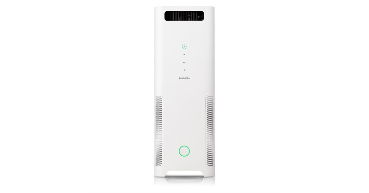 BALMUDA バルミューダ JetClean バルミューダ、36畳まで使えるWファン構造の空気清浄機