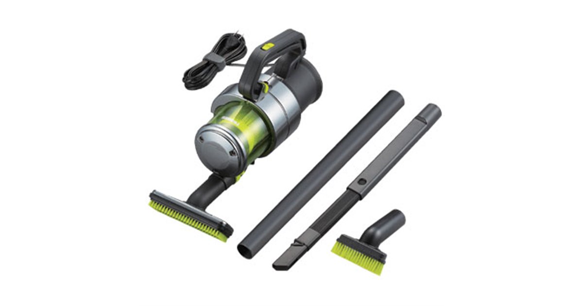 ツインバード、AC電源対応のサイクロン式ハンディークリーナー - 価格.com