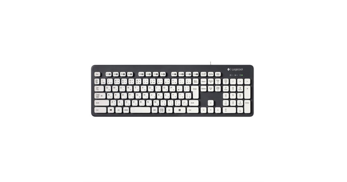 ロジクール、水で洗い流せるキーボード - 価格.com