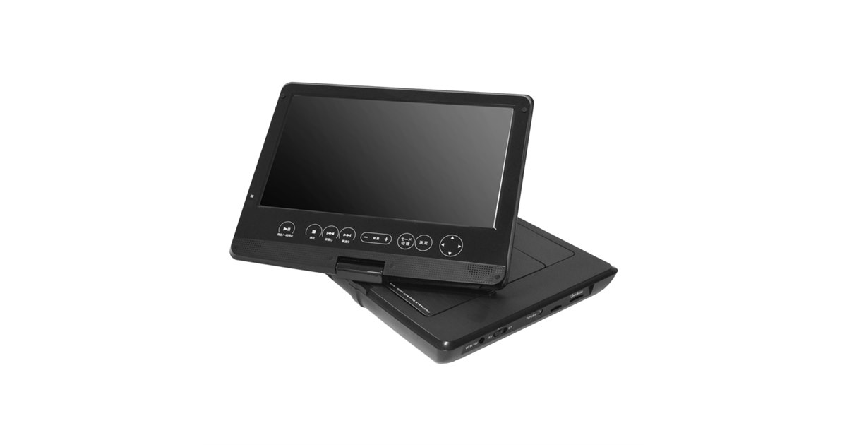 10インチ ポータブルブルーレイディスクプレーヤー GH-PBD100K グリーンハウス（Green House） 10.1インチポータブルブルーレイ