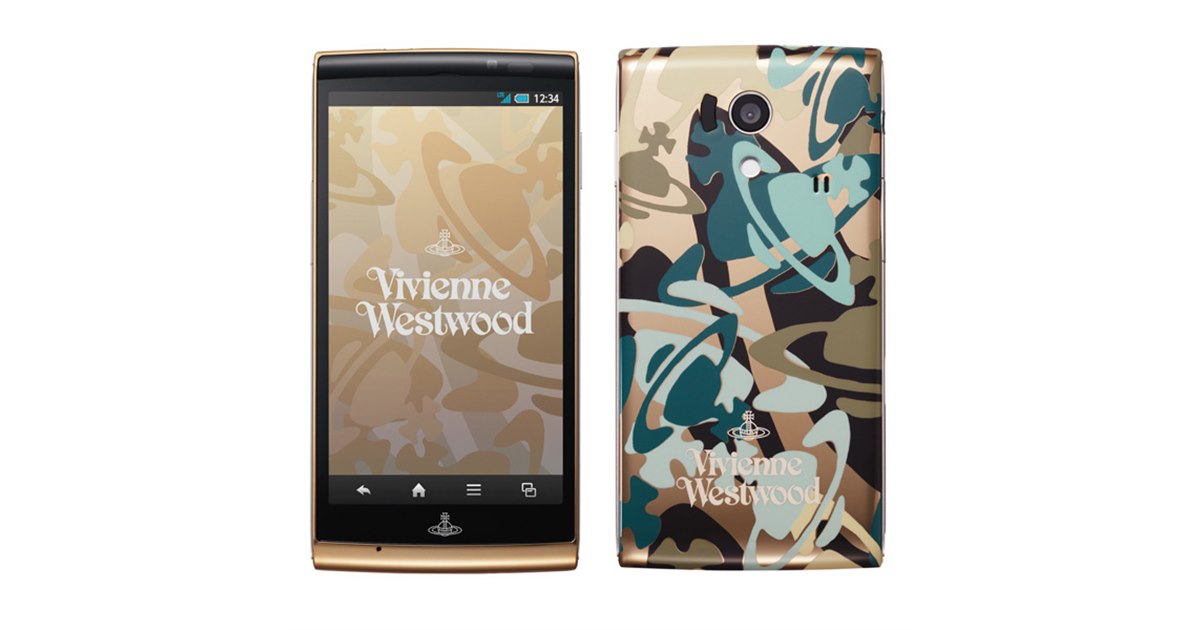 【新品】 Vivienne Westwood docomo SH-01E スマホ ドコモ、ヴィヴィアンモデルのスマホを11/30より予約開始 - 価格.com