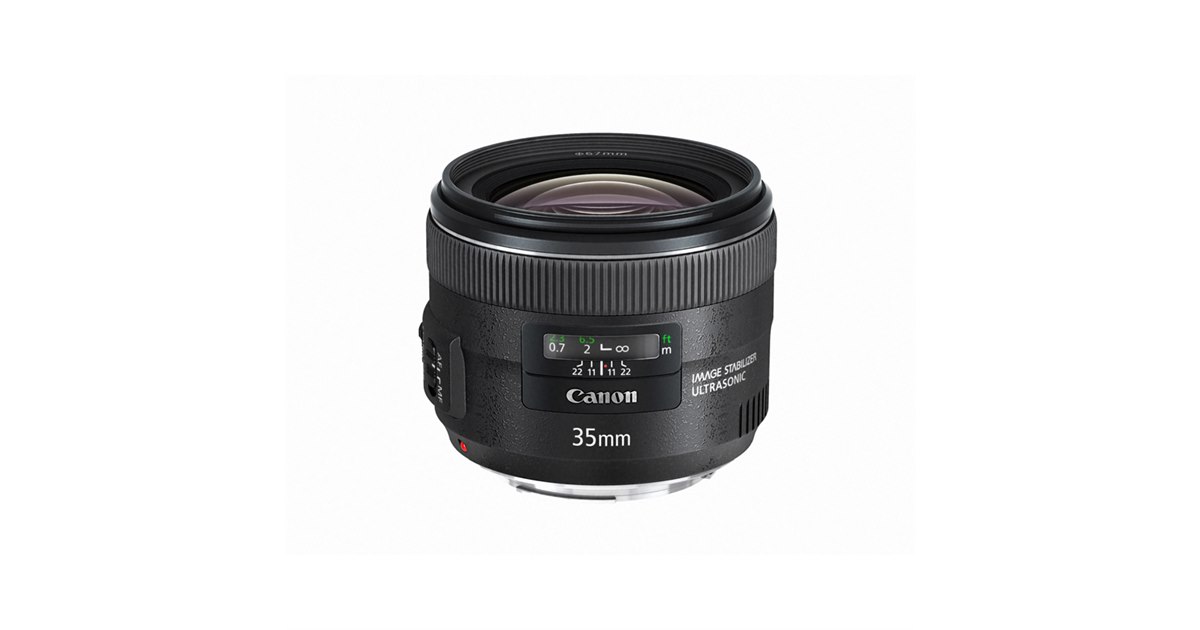 良品 キャノン キヤノン canon EF35mm F2 IS USM EF35mm F2 IS USM - キヤノンカメラミュージアム