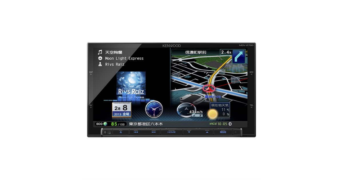 KENWOOD MDV-L403 ケンウッド 彩速ナビ7インチ スマホ接続OK