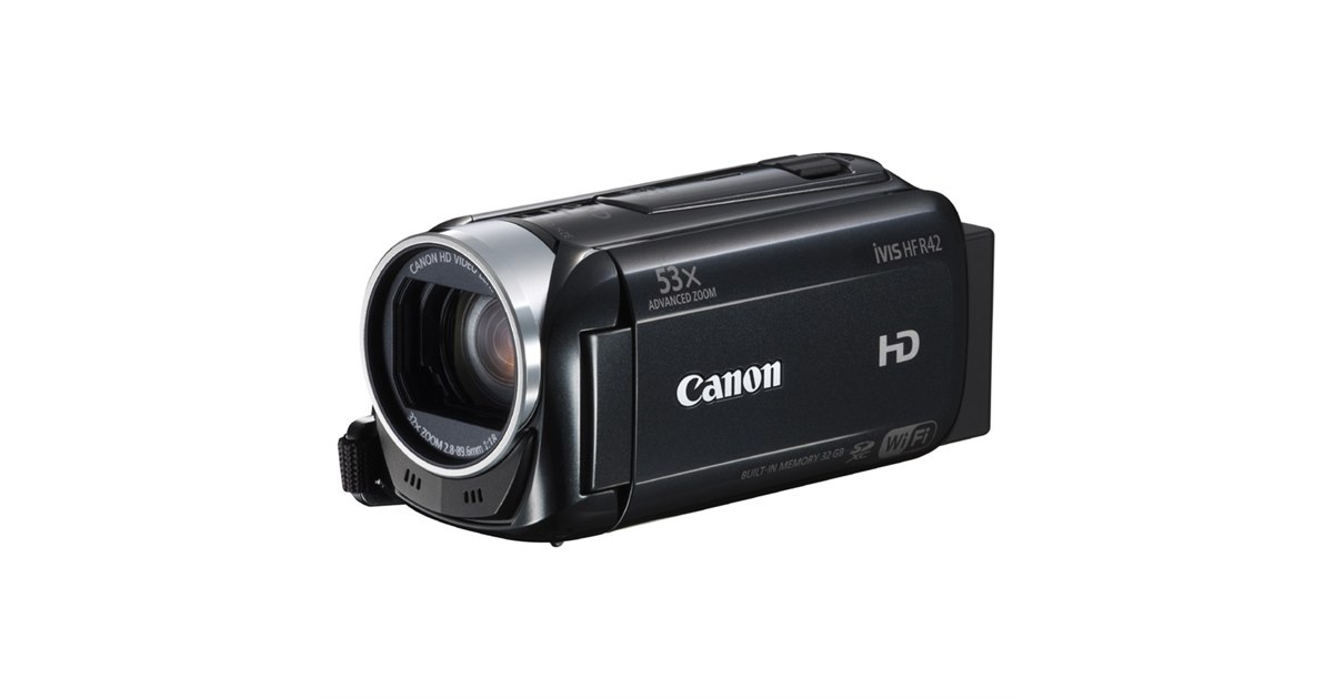Canon ハンディカム 53倍ズーム レッド