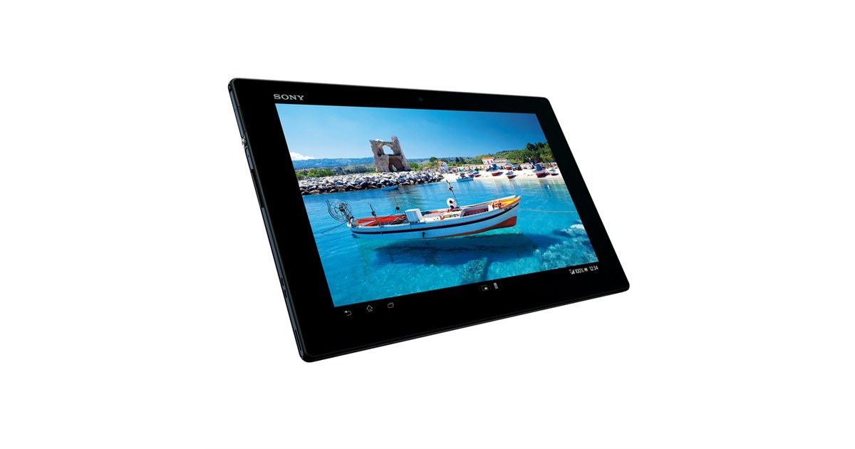 ソニー、解像度1920×1200で495gの10.1型タブレット「Xperia Tablet Z
