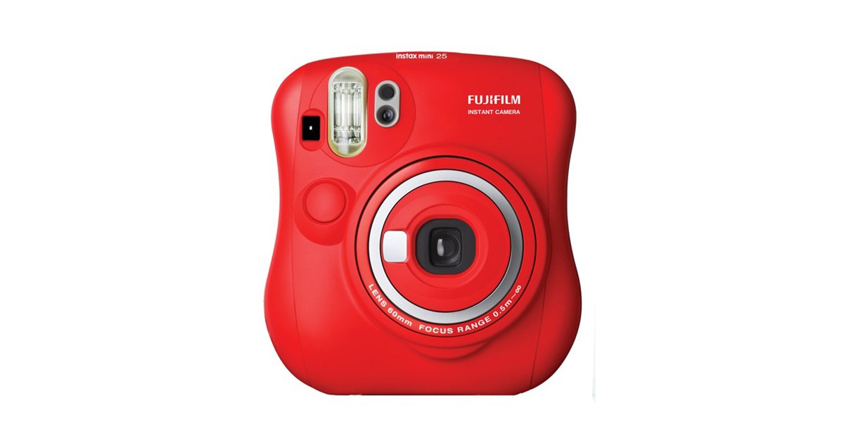 富士フイルム、限定5000のインスタントカメラ「チェキ mini 25 レッド