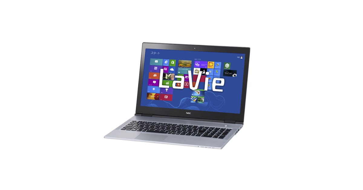 NEC、CPUを強化した15.6型Ultrabook「LaVie X」の2013年春モデル NEC、CPUを強化した15.6型Ultrabook「LaVie X」の2013年春モデル