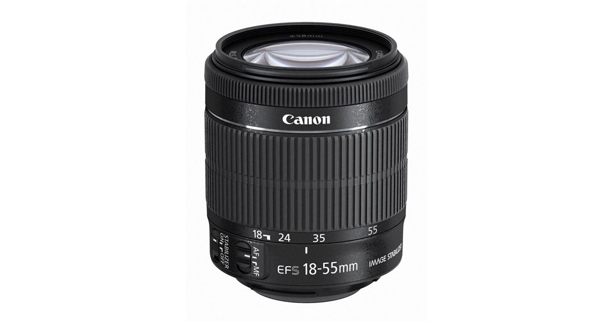 キヤノン、STM内蔵で205gの標準ズーム EF-S18-55mm F3.5-5.6 IS STM 