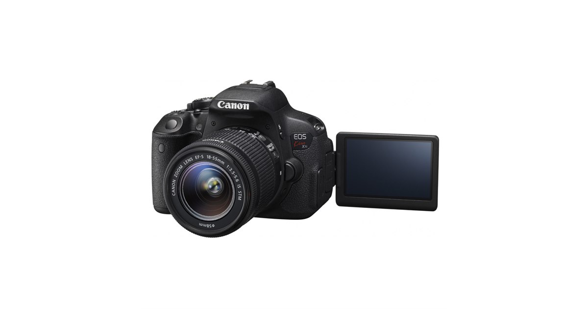 キヤノン、タッチ対応バリアングル液晶搭載のEOS Kiss X7i