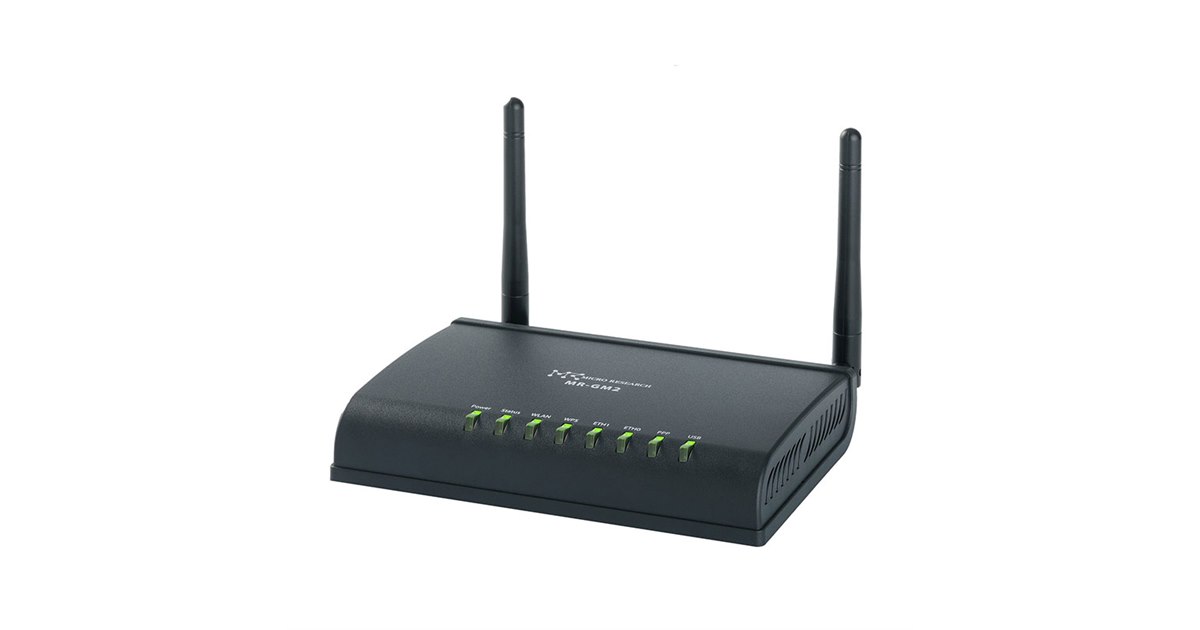 マイクロリサーチMR-GM3無線LANルーター ×2台分 マイクロリサーチ、3G/LTE回線を利用できる無線LANルーター「MR