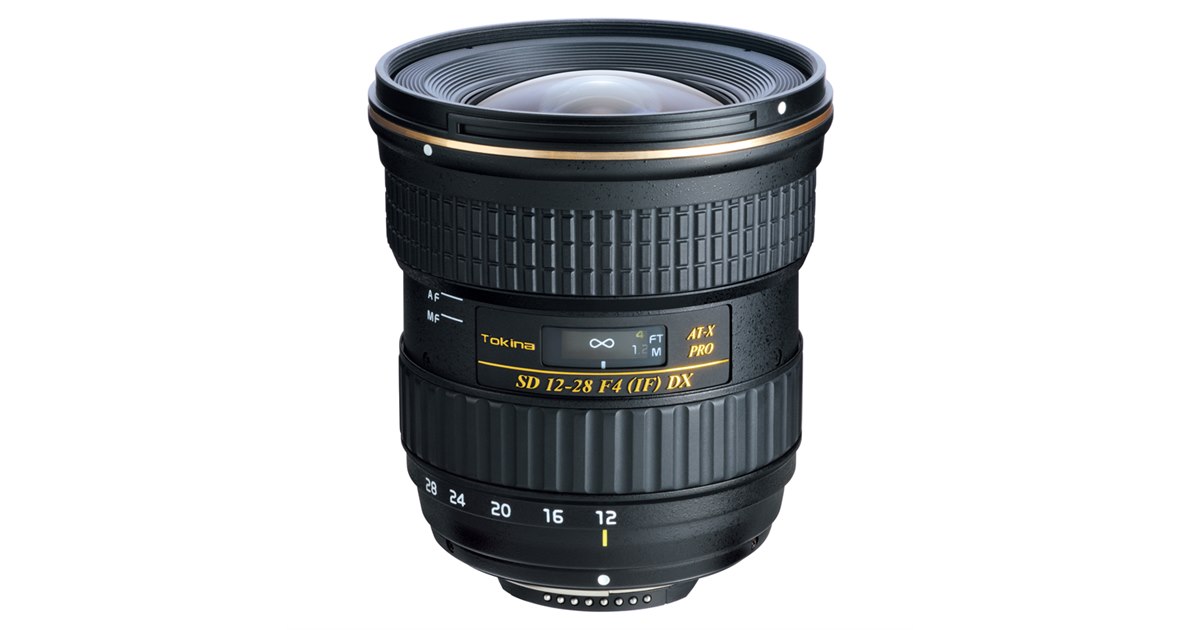 トキナー、F4通しの「AT-X 12-28 PRO DX」ニコン用を4/25発売 トキナー、F4通しの「AT-X 12-28 PRO DX」ニコン用を4/25発売