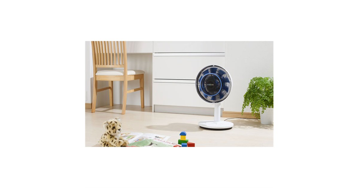 ツインバード、直進風を起こす1台2役の扇風機「コアンダエア jr